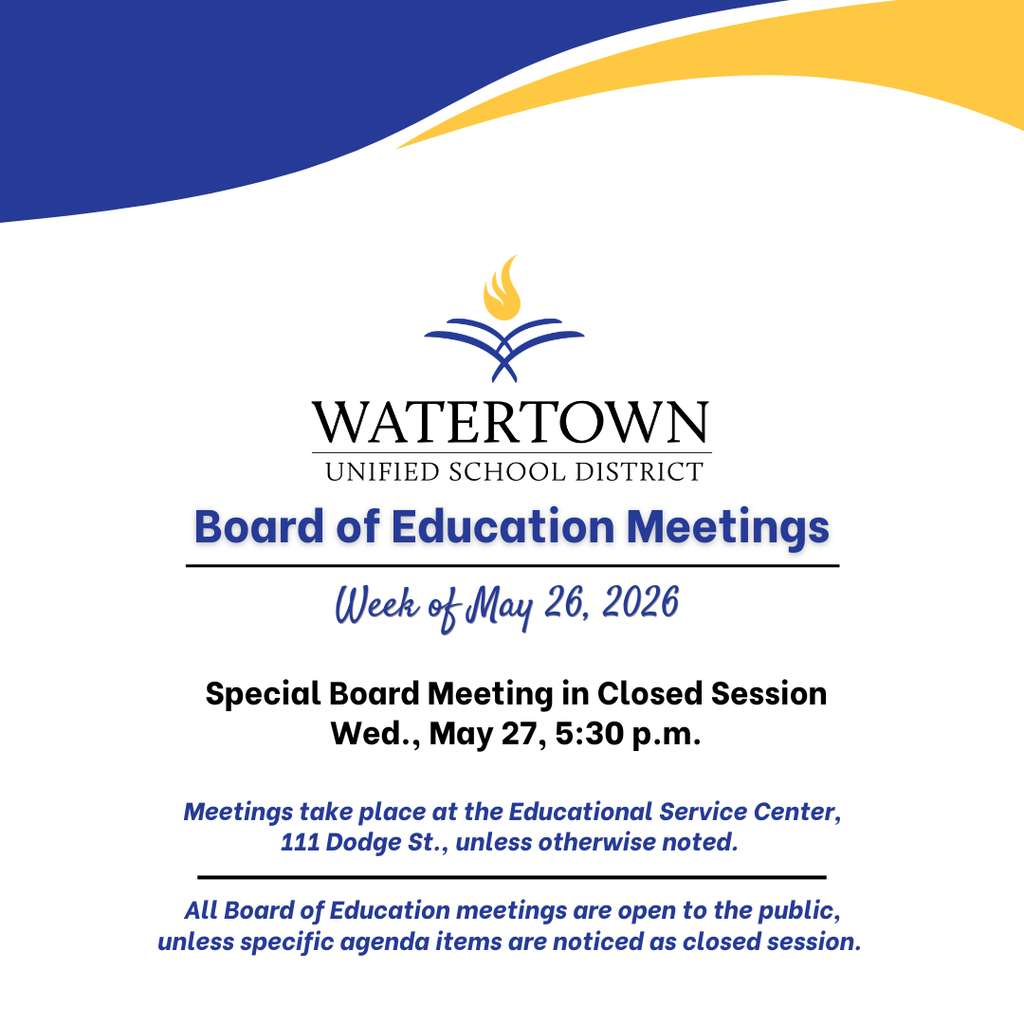 Board of Education Meeting Notice