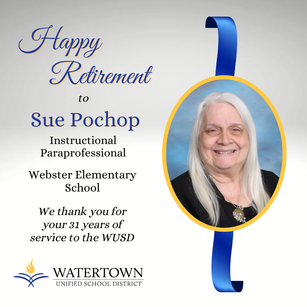 Retirement recognition for Sue Pochop