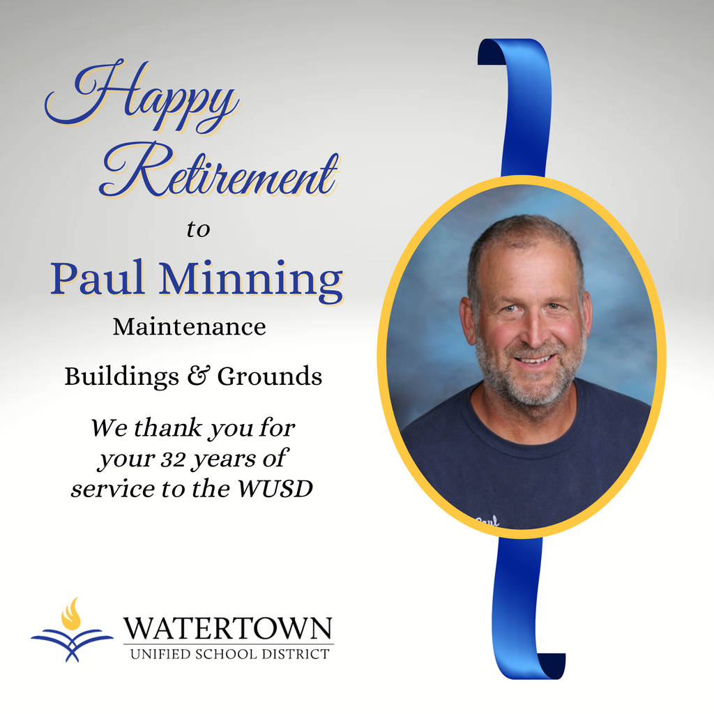Retiree Recognition for Paul Minning