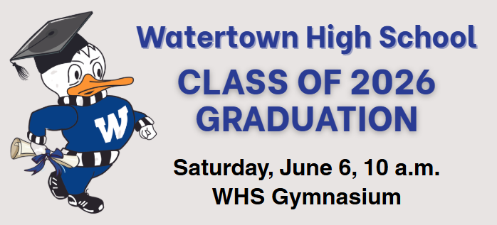 WHS Graduation is Saturday, June 6 at 10 a.m.