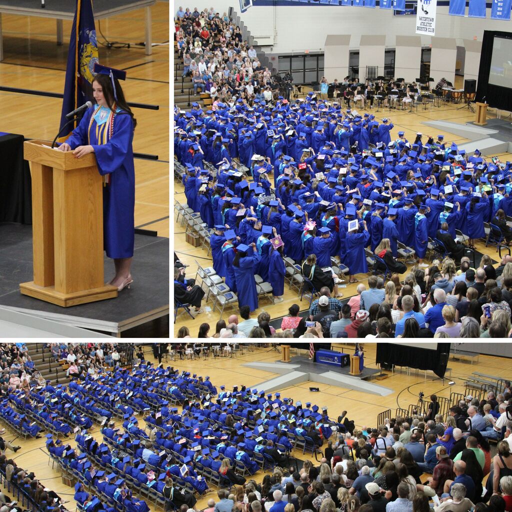 Photos from Watertown High School Graduation taken Saturday, June 6