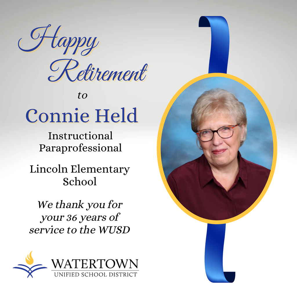 Retiree Recognition for Connie Held