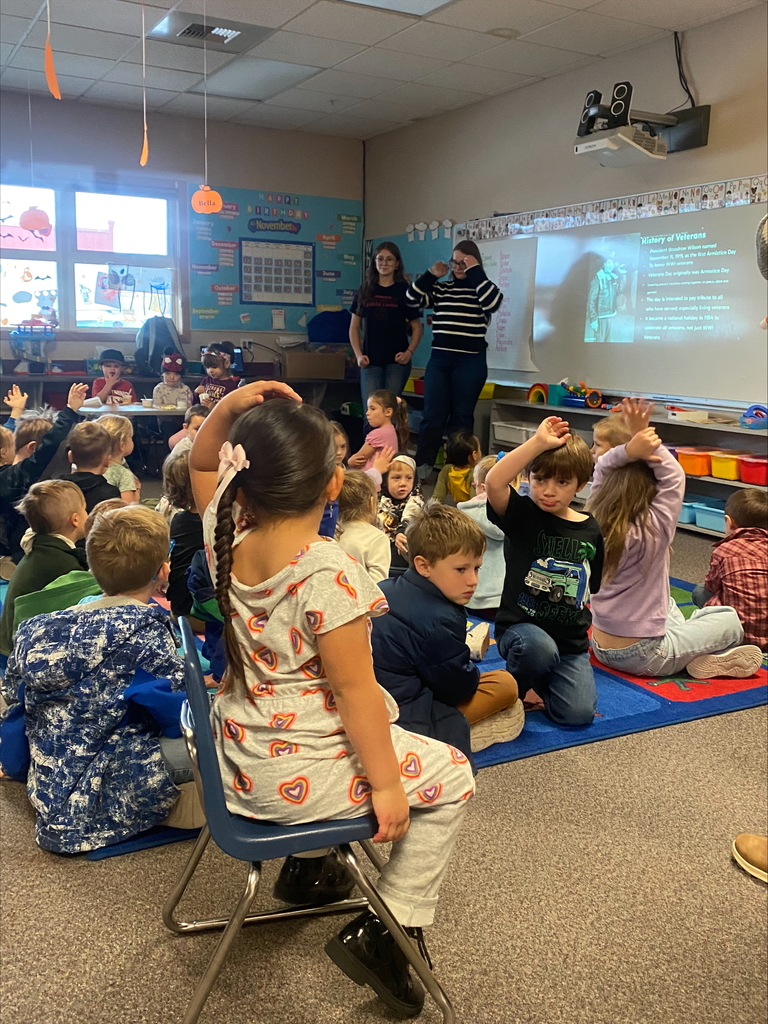 Honoring our Veteran's on Veteran's Day.