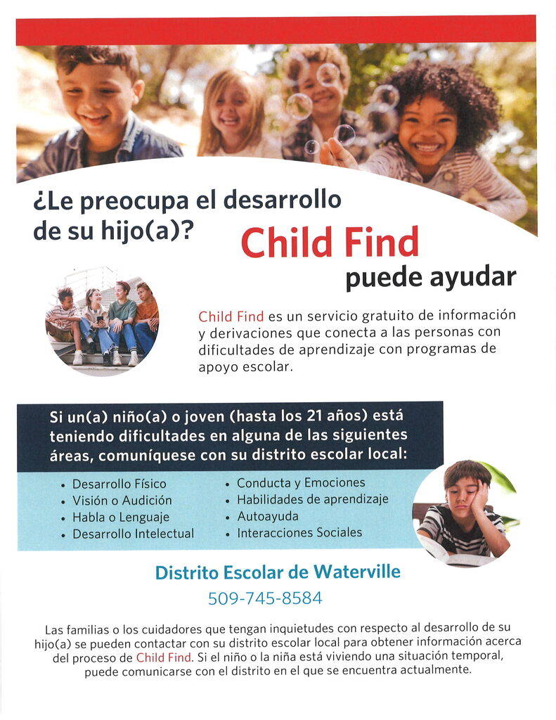 Child Find Spanish