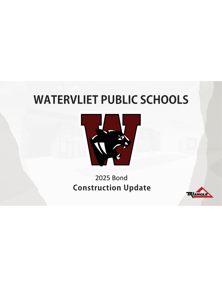 Constuction Update