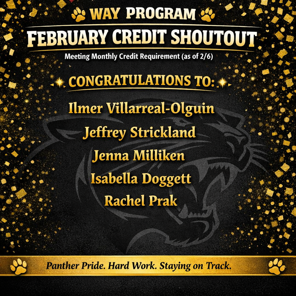 🎉 WAY PROGRAM 🎉 FEBRUARY CREDIT SHOUTOUT