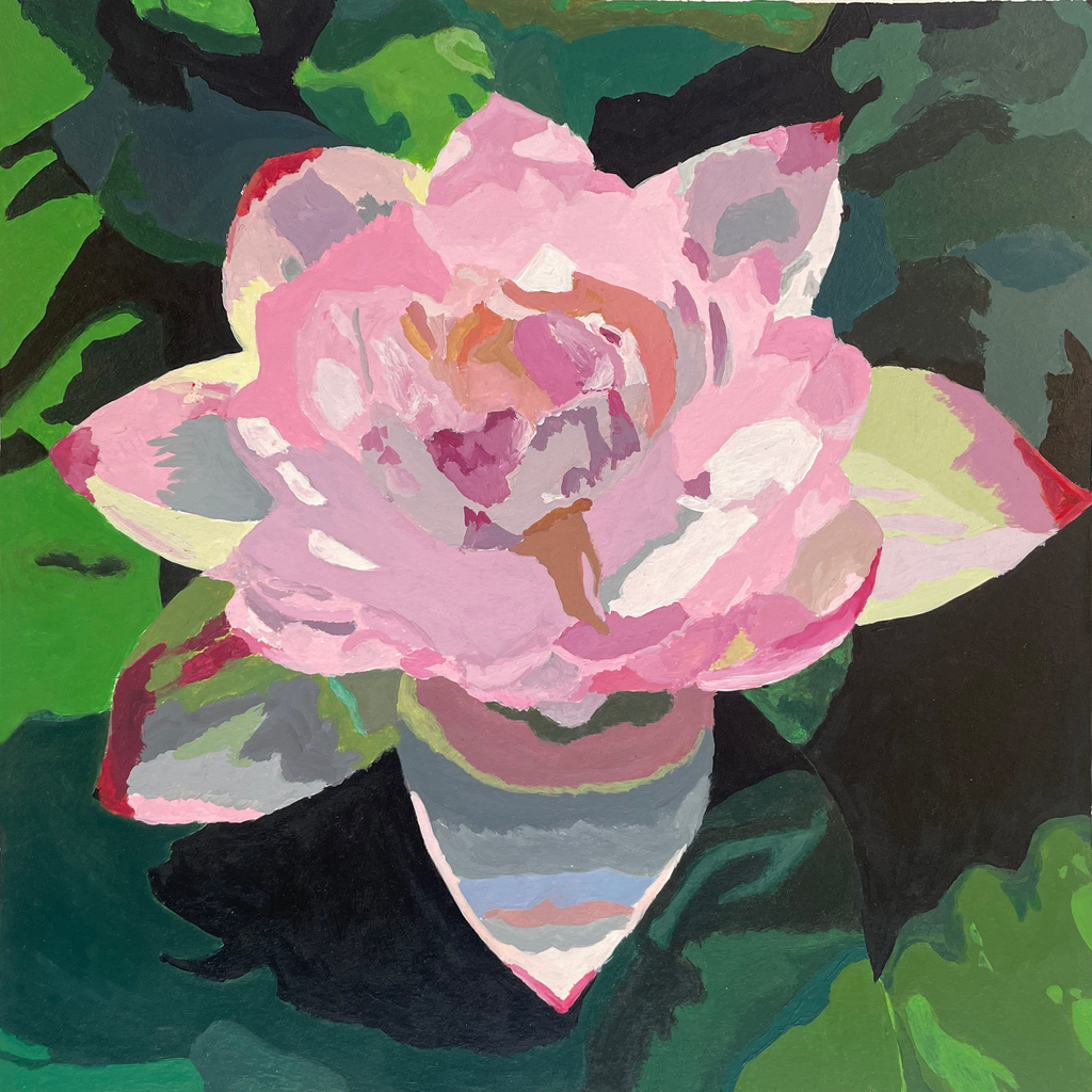 painting of a flower