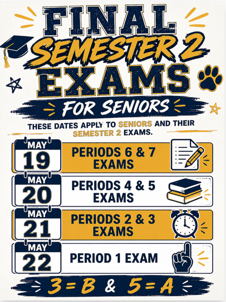 exam schedule