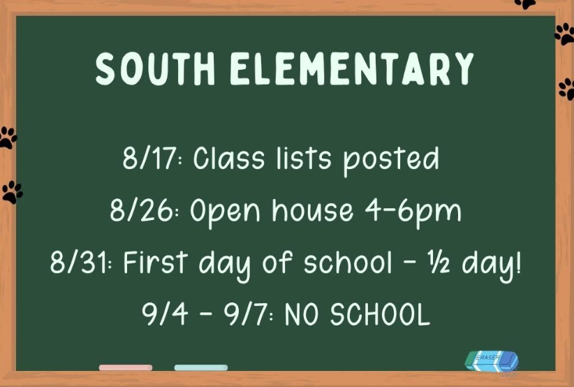 Back to School Dates