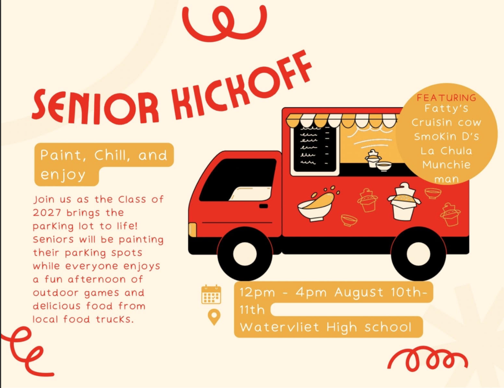 flyer for parking spot painting