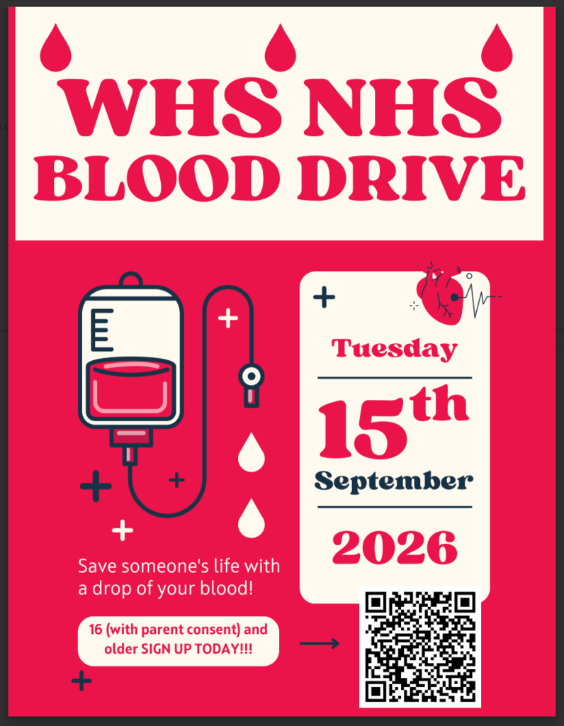 blood drive poster