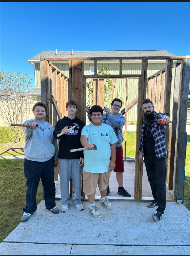 students at habitat