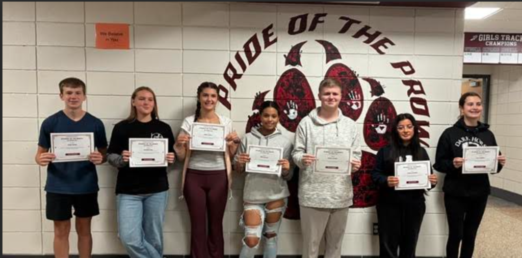image of the students of the month