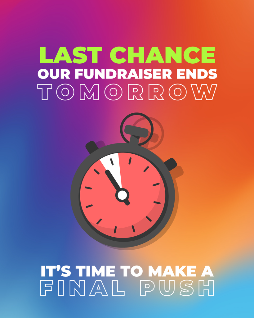 Last chance for 7th and 8th grade fundraiser. Ordering ends tomorrow.