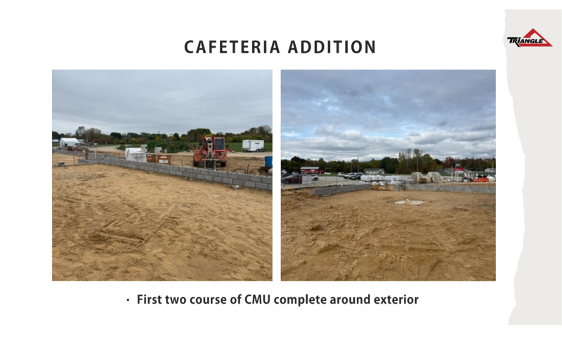 Cafeteria Construction site