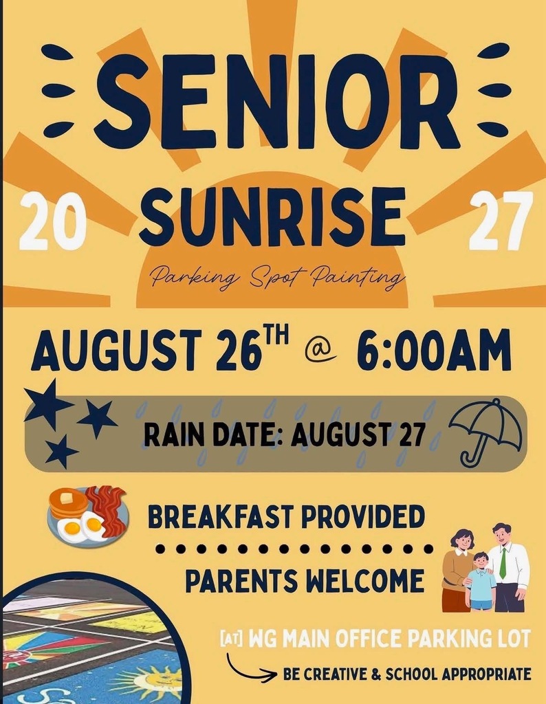 Senior Sunrise/Parking Lot Painting - Class of 2027