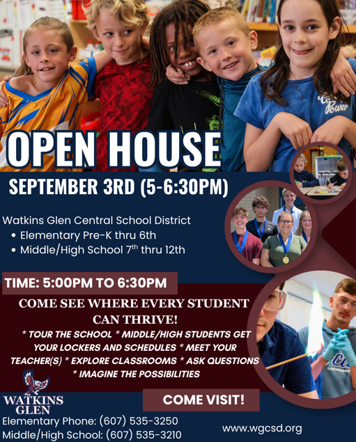 WGCSD Open House 2026