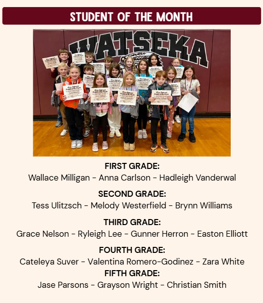 Student of the Month