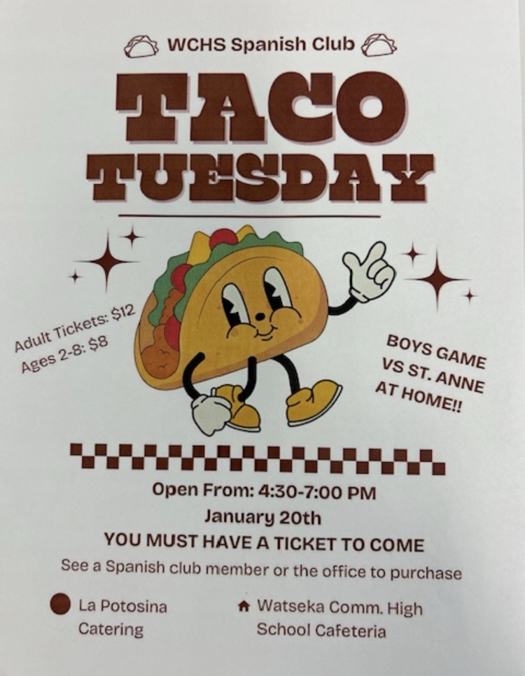 Taco Night flyer