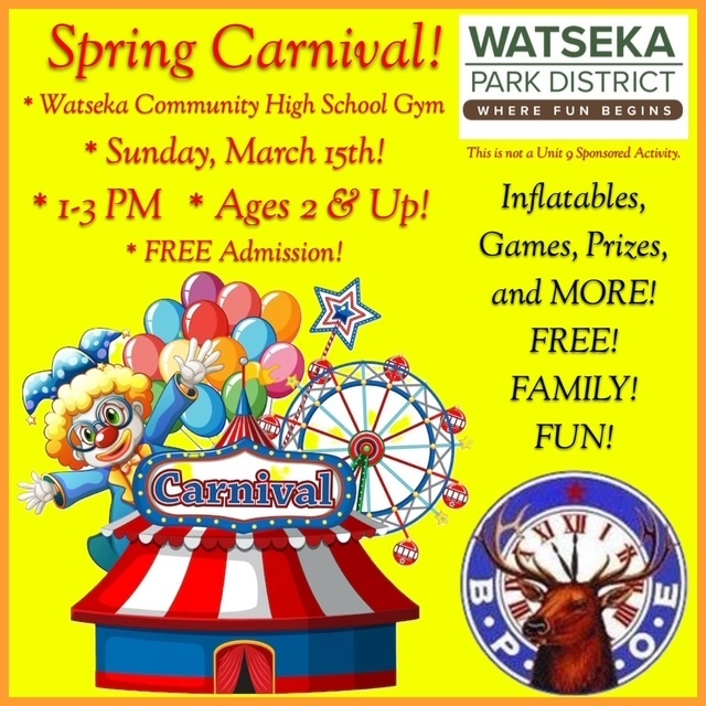 Park District Spring Carnival