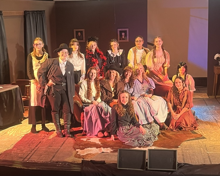 The cast of Trouble In Tumbleweed is excited to present two shows this weekend. Friday and Saturday at 7pm at the Watseka Theater. Tickets are $12. Hope to see you there!