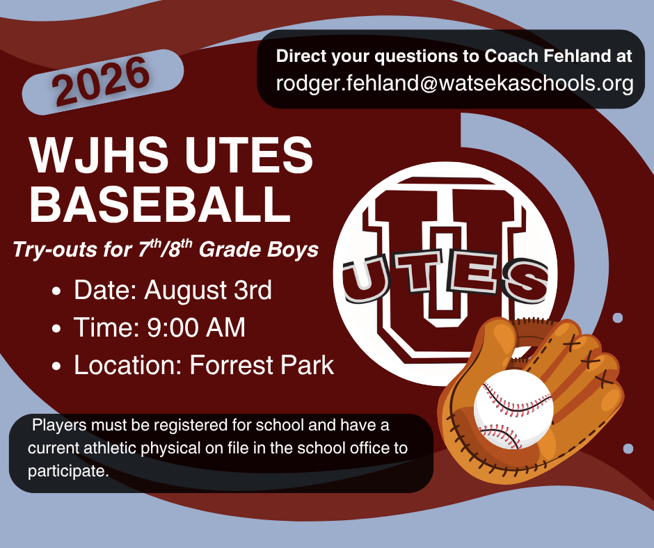 WJHS Baseball Try-Outs