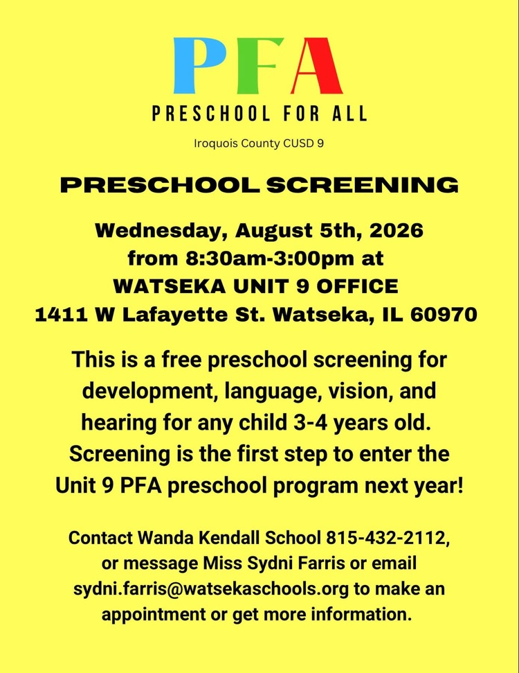 PFA registration