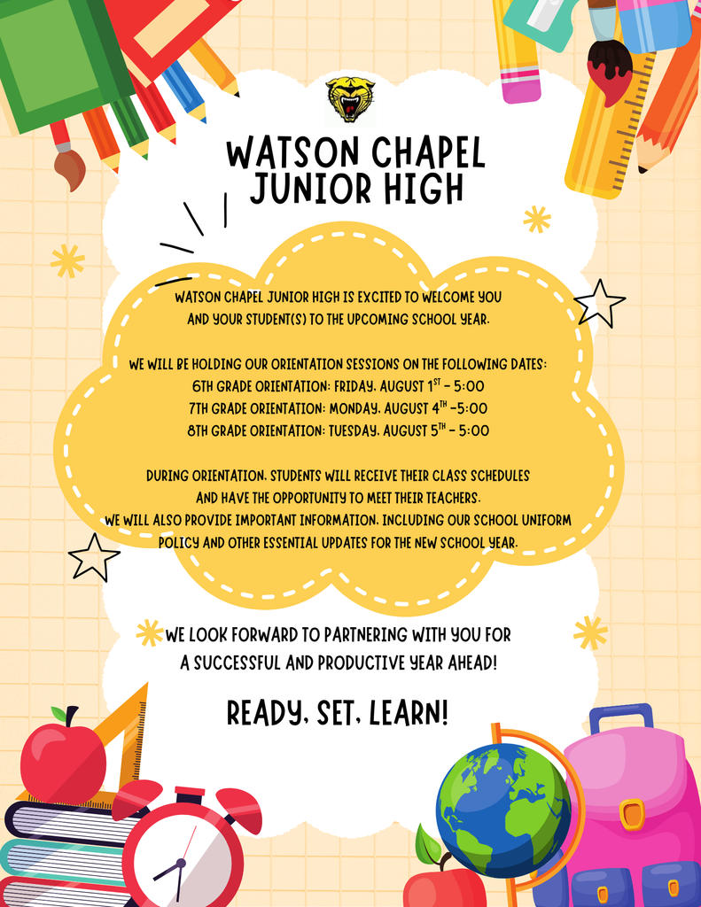 WCJH Orientation Flyer