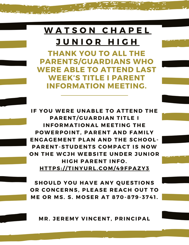 Title I Flyer