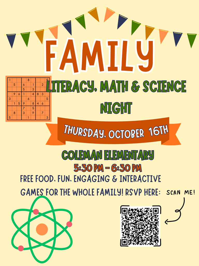 Literacy, Math & Science Night