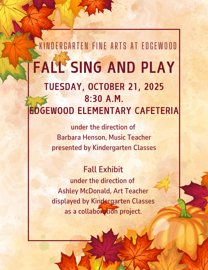 Kindergarten Fine Arts at Edgewood