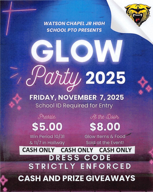 Glow Party Flyer