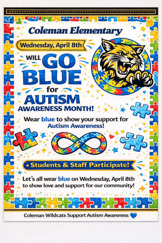 Coleman Elementary Autism Awareness