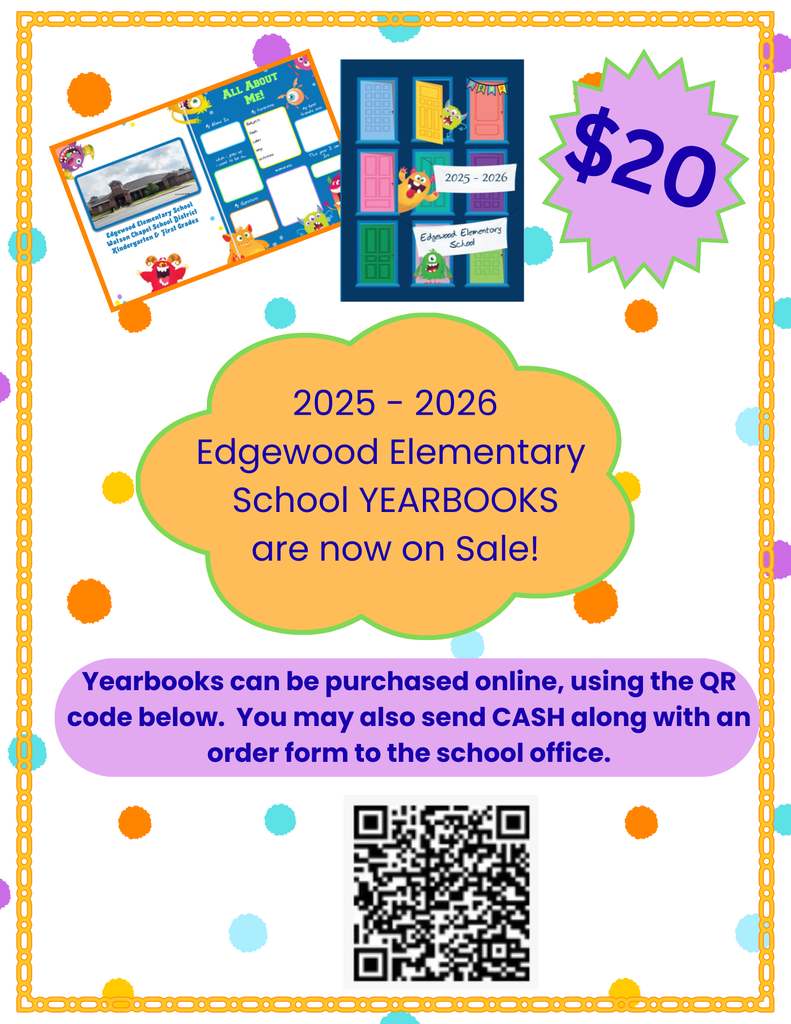 2025-2026 Edgewood Elementary Yearbooks