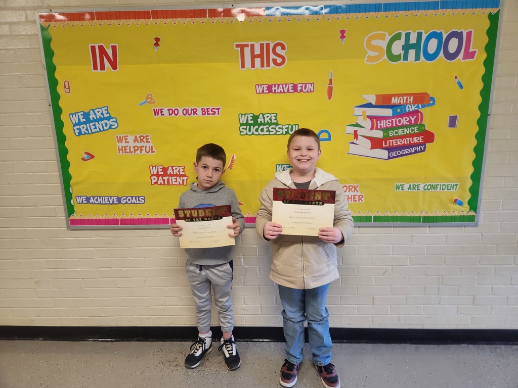 March Students of the Month