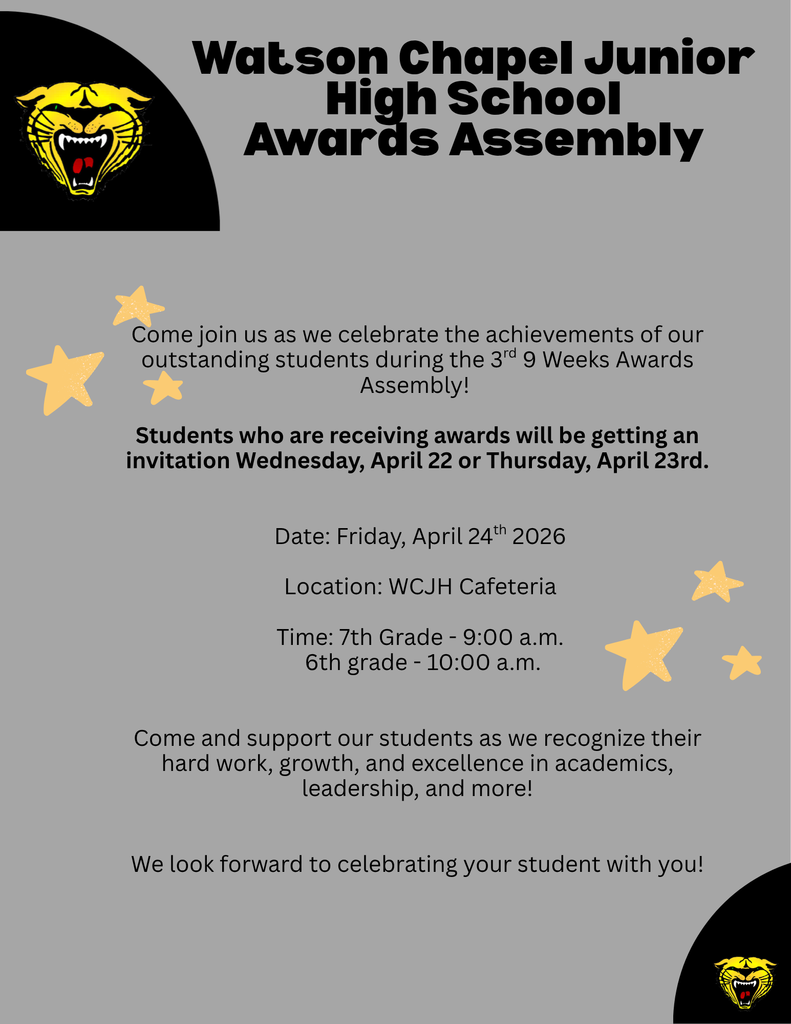 Awards Assembly Flyer