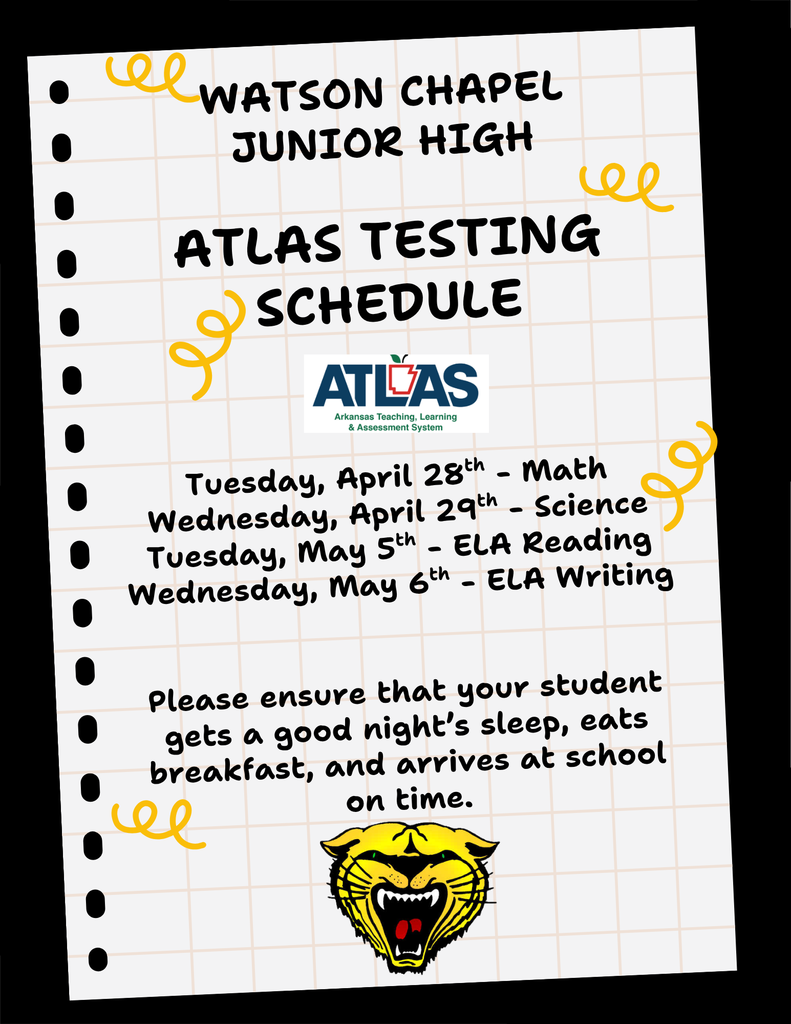 ATLAS Testing Flyer