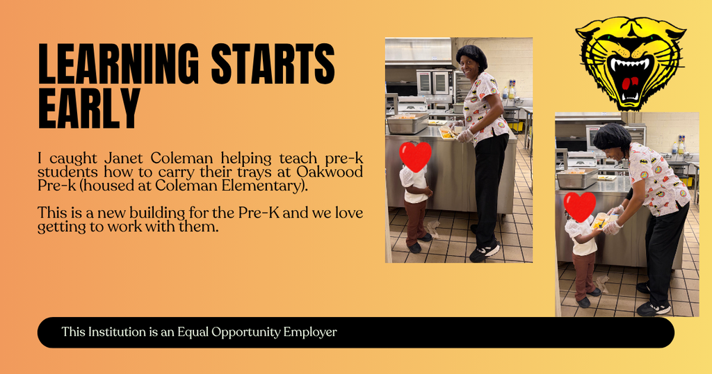 A collage of images includes a person teaching a child, a tiger logo, and a text overlay saying "Learning Starts Early".