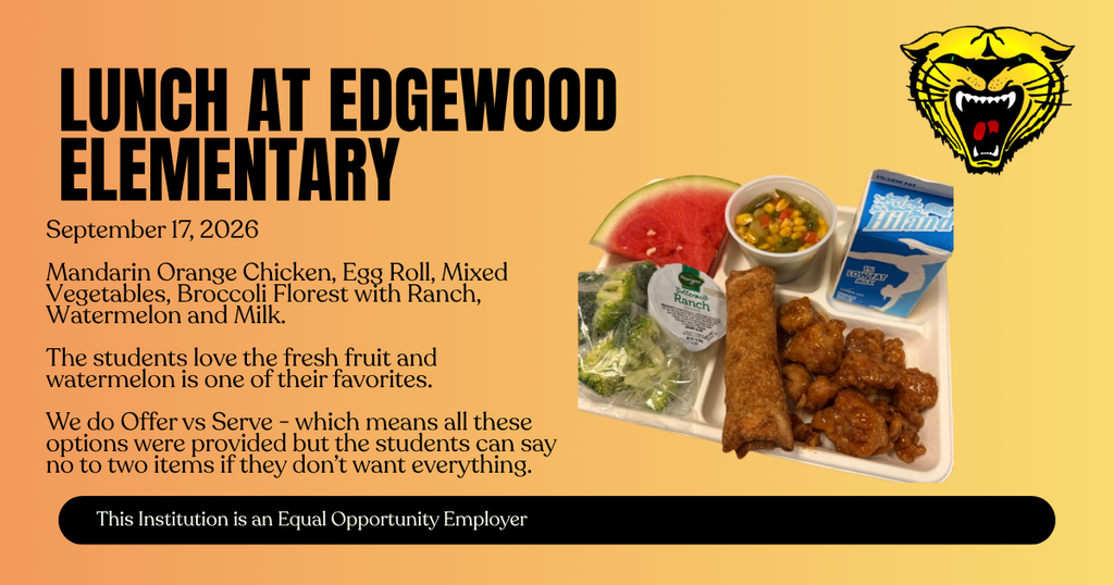 An advertisement shows a meal with chicken, egg roll, mixed vegetables, broccoli, and watermelon.