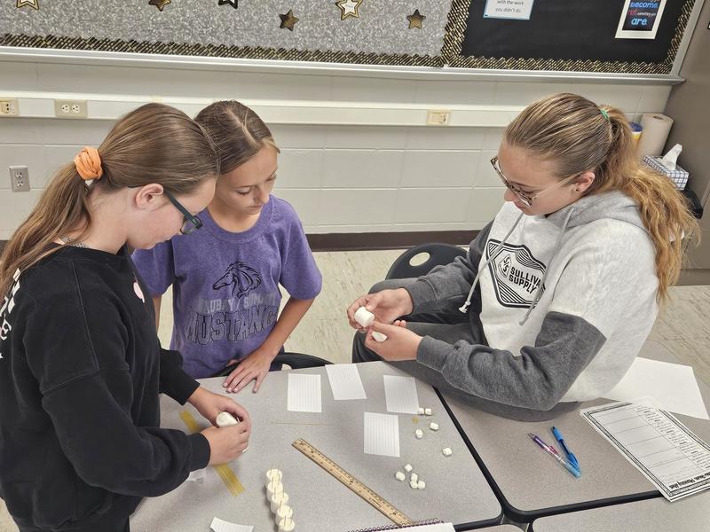 Marshmallow tower