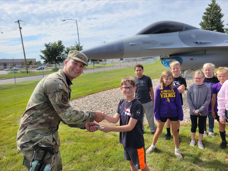 A student Hand Shake 