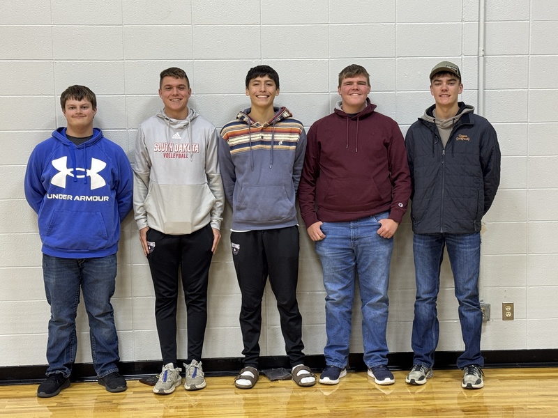 senior Letter winners