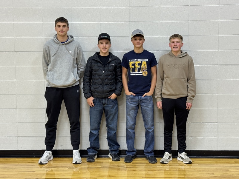 Sophomore letter winners