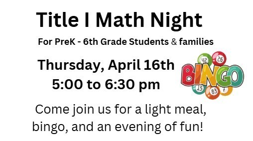 Title I Math Night