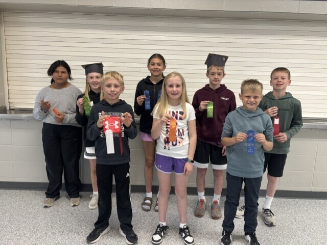 Students who placed in Running
