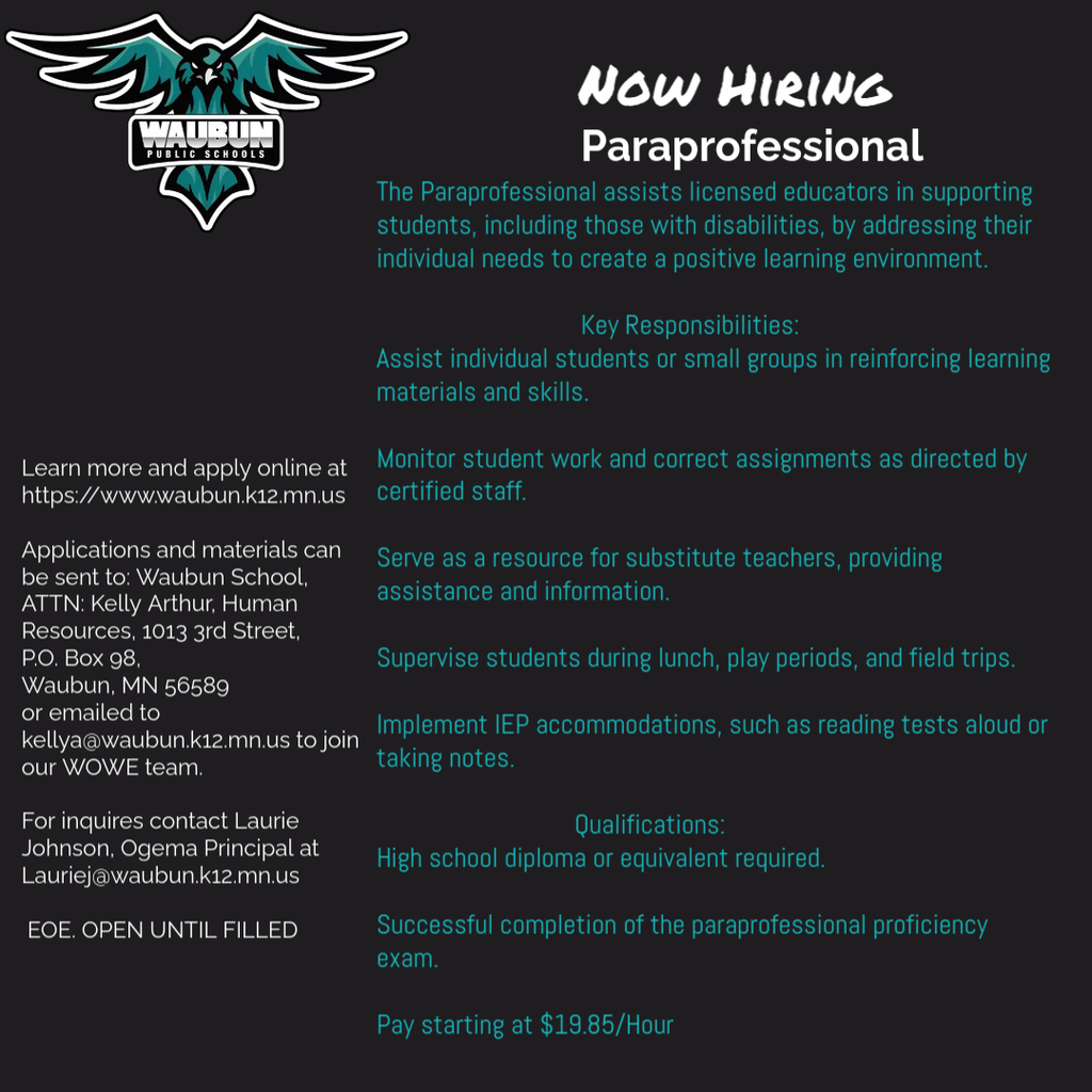Apply Today!