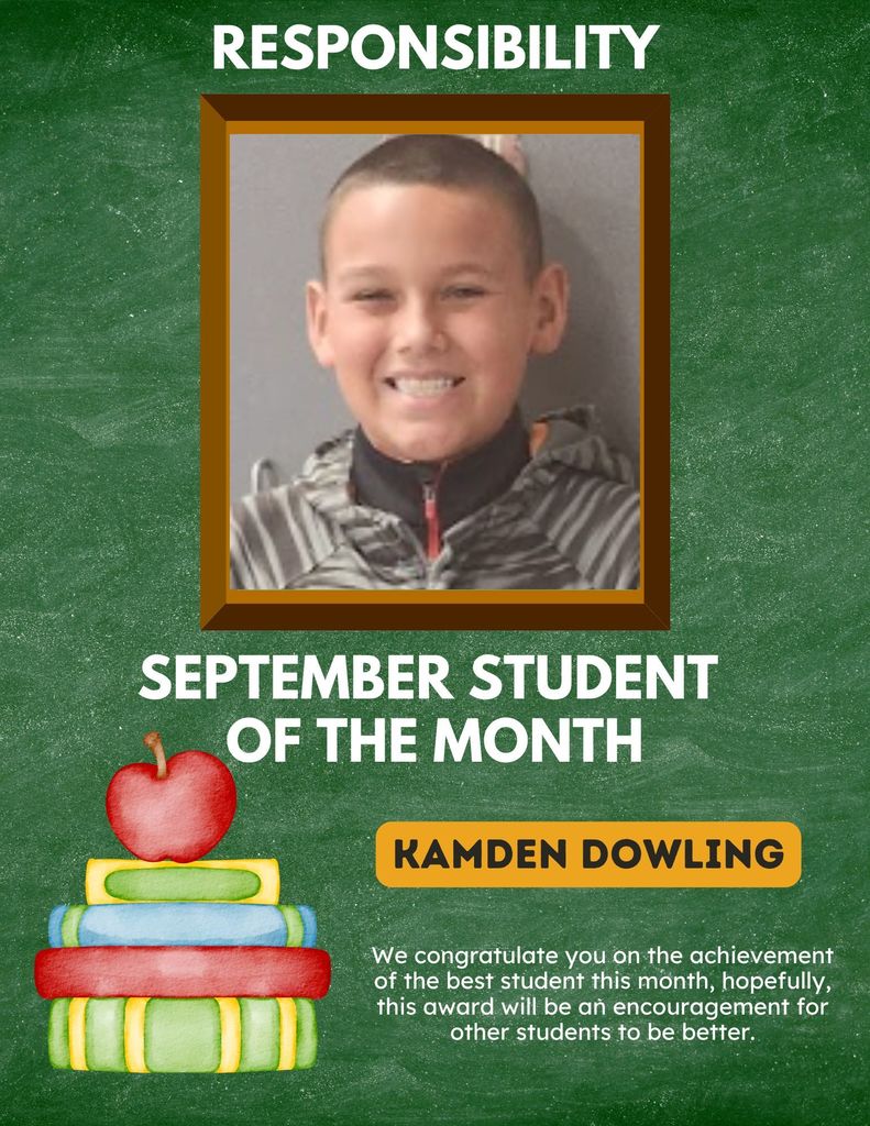 Student of the month 