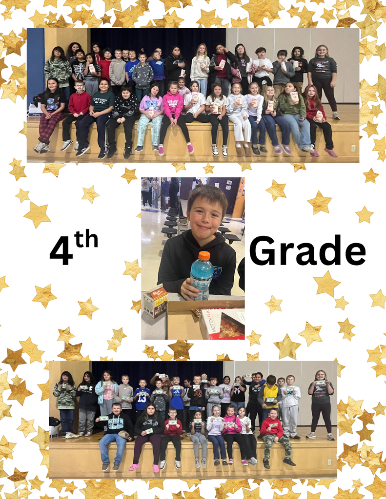 4th Grade Student Awards & Our Student of the Month