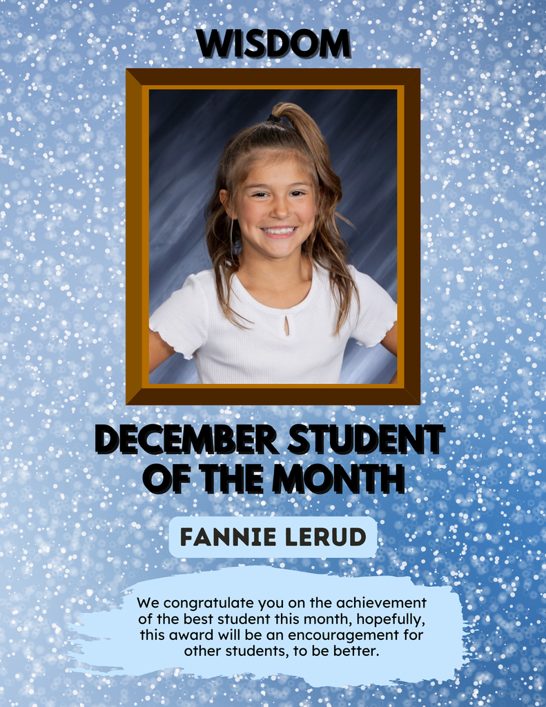 Student of the Month 