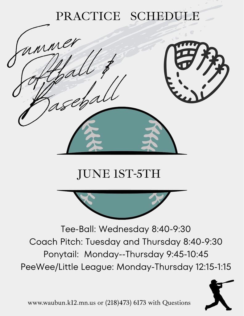 Summer Rec Schedule 